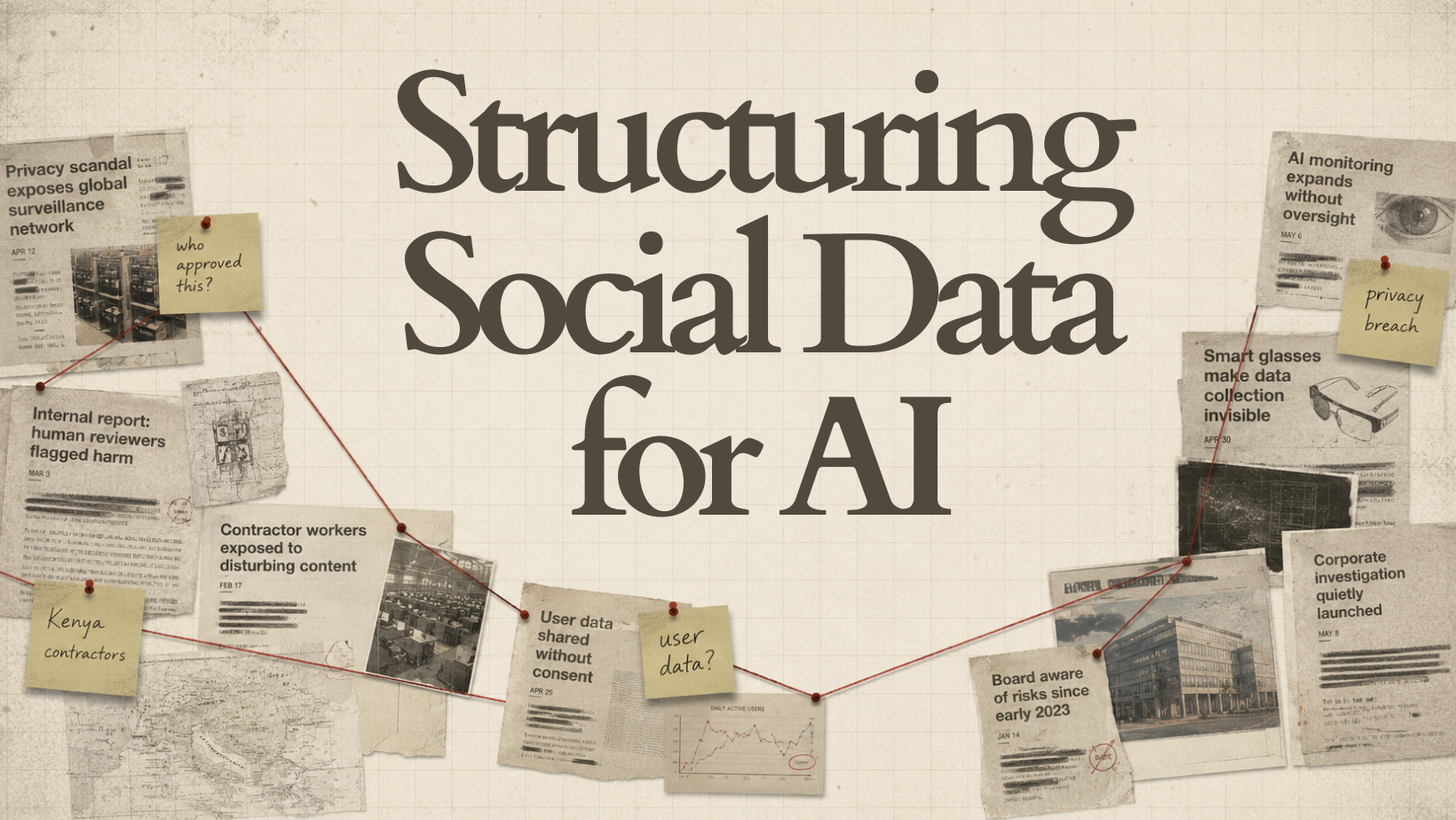 Structuring social data for AI.